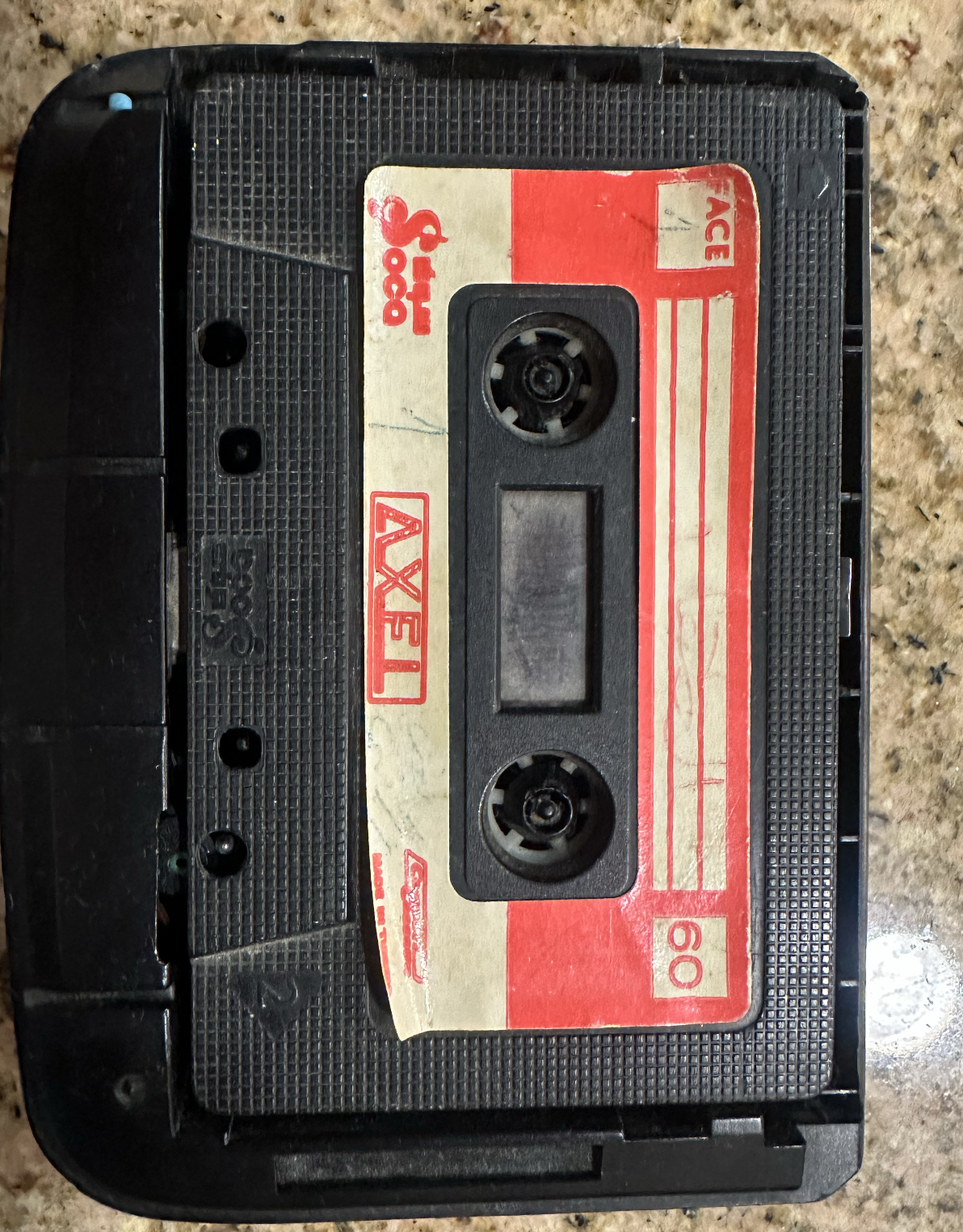 AXEL 60 cassette in player