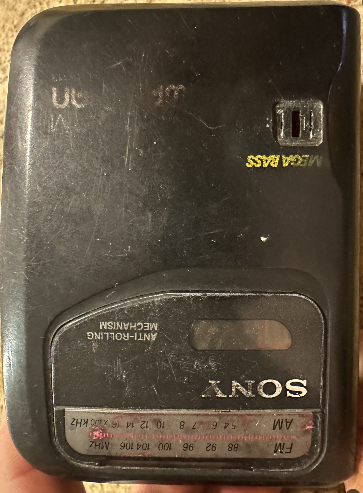 Sony Walkman WM-FX113 front